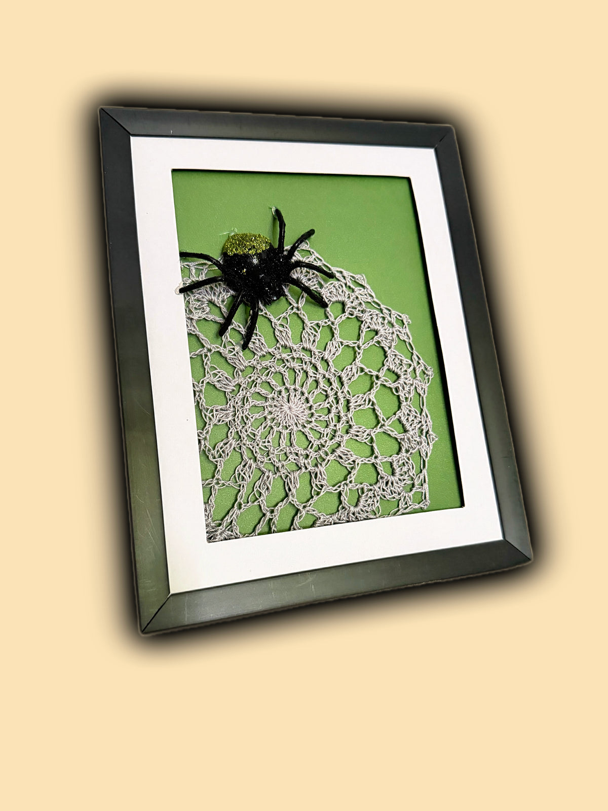 Framed Spider Webs
