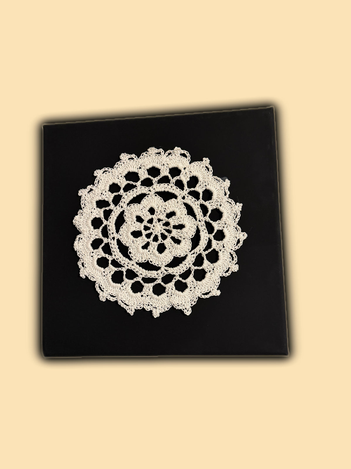 Doily Canvas Art