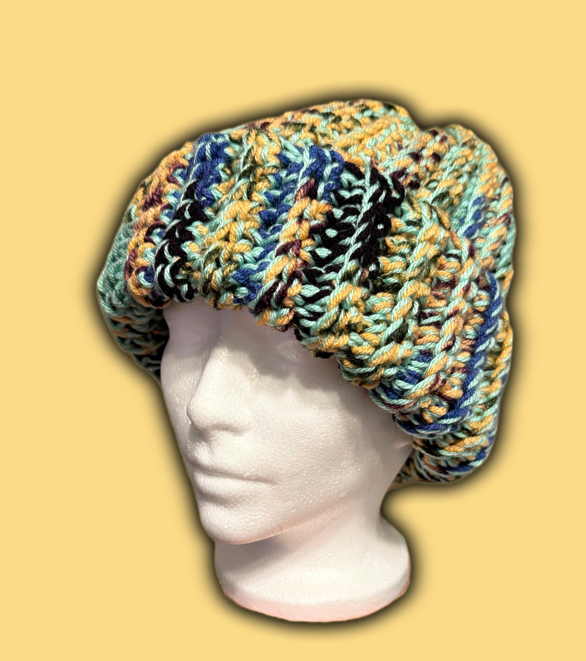 Double Stranded Crochet Beanie
