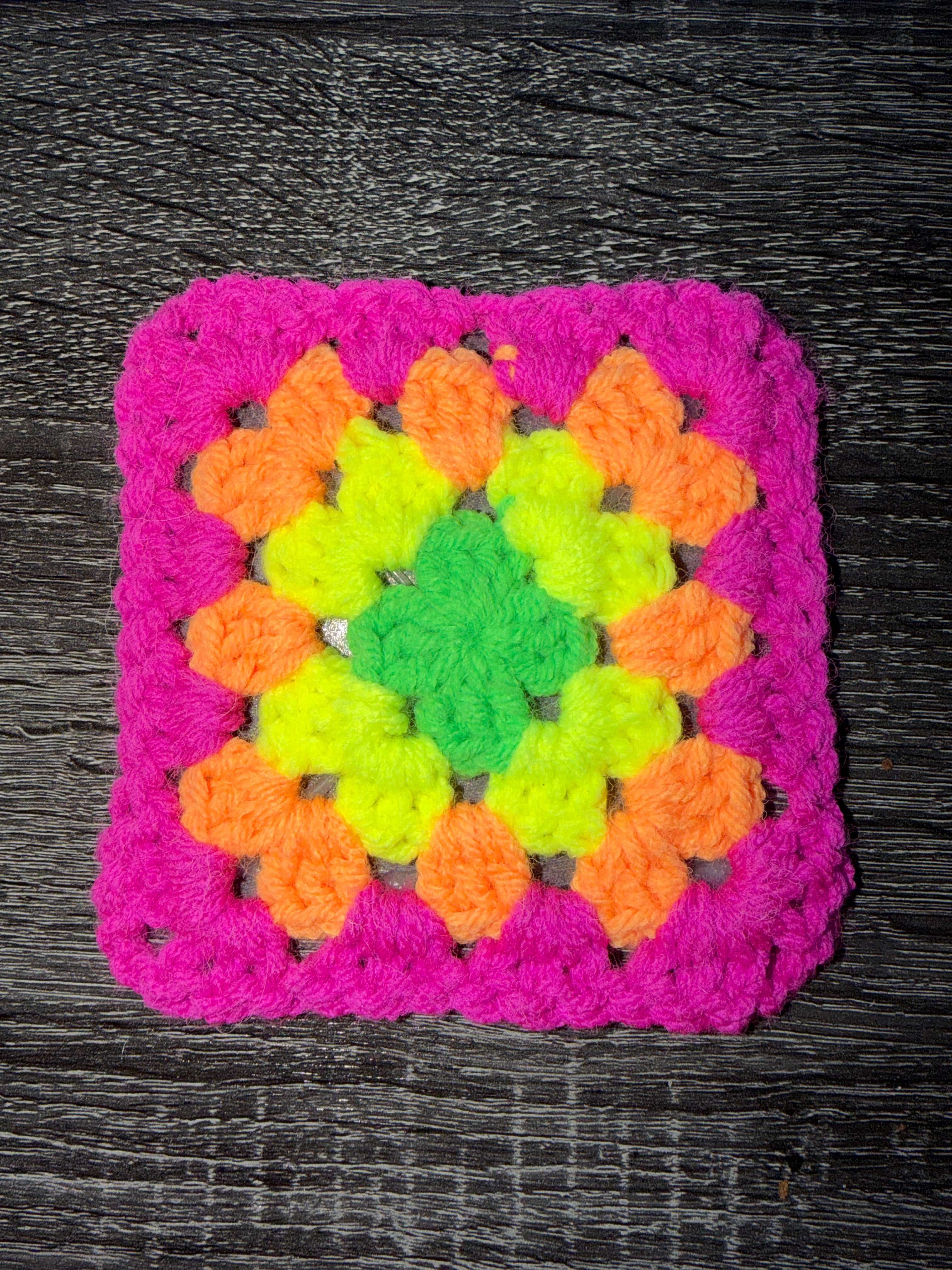 Granny Square Magnet