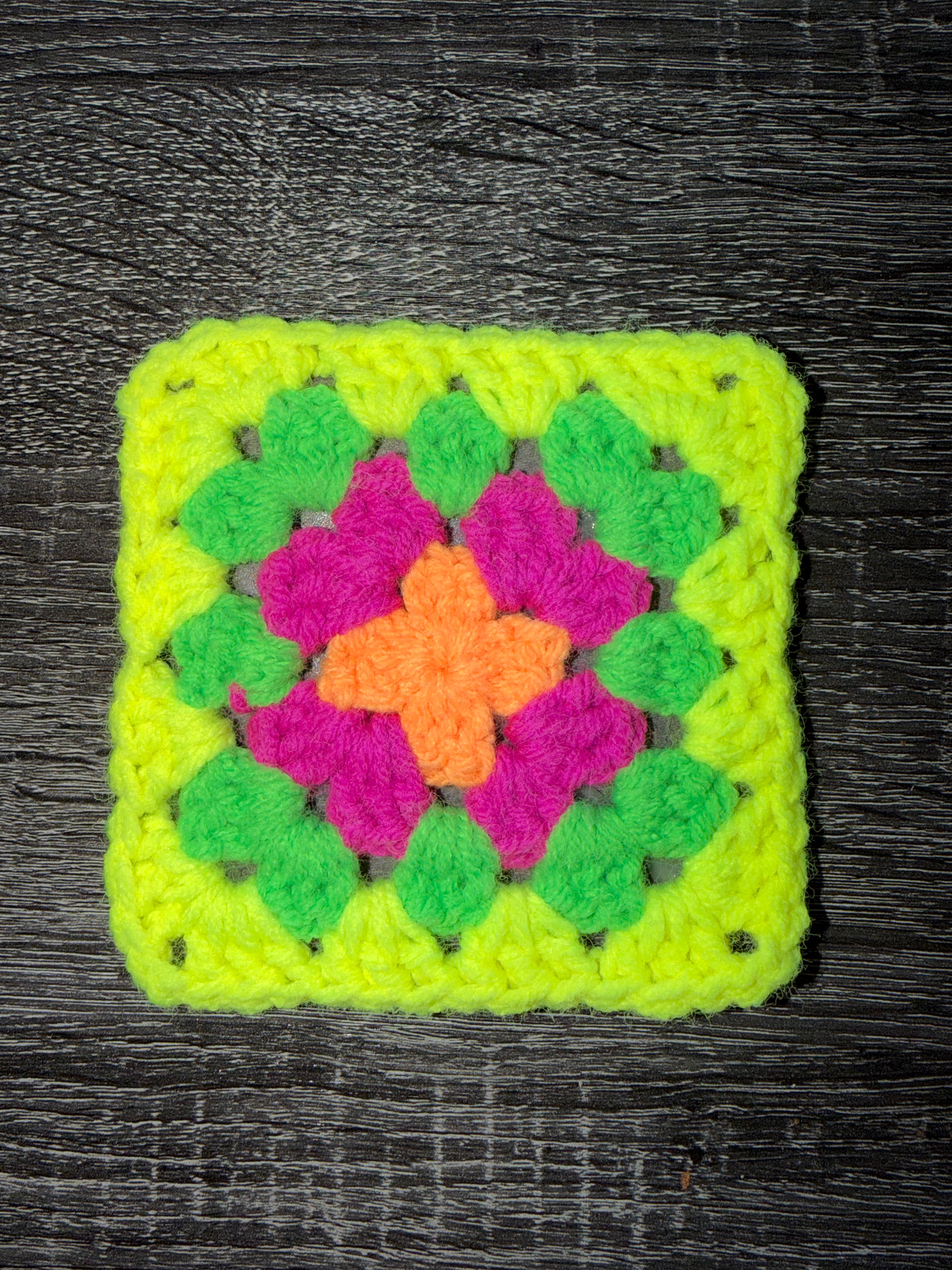Granny Square Magnet