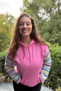 Hoodie With Crochet Sleeves